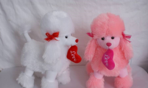 Poodles with Hearts